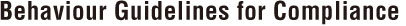 Action Guideline on Compliance